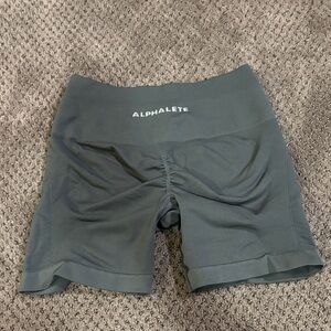 Alphalete Women's Charcoal Bike Shorts